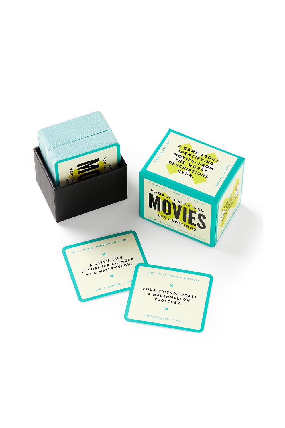Product shot of the Poorly Explained Movies 80s Edition - 80smovie in colour 80smovie, from the back
