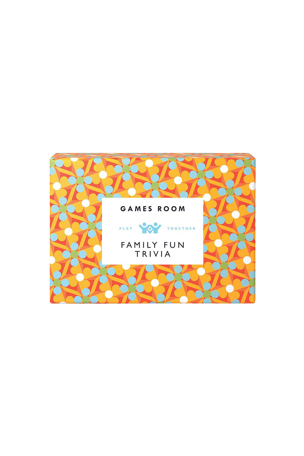Product shot of the Family Fun Trivia - Multi in colour Multi, from the front