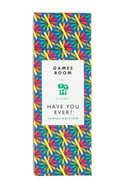 Product shot of the Have You Ever? Family Edition in colour Multi, from the front