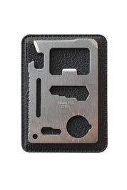Product shot of the 10 In 1 Survival Tool in colour Silver (Metallics), detail