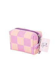 Product shot of the Fly With Me Handbag Kit - Purple in colour Purple, from the front