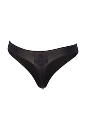 Product shot of the Bamboo Natural NPLP Gin colourString - Black (Black), from the back