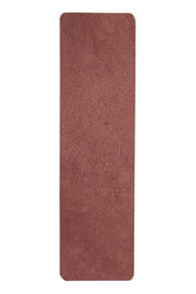 Product shot of the Australian Made Leather Bookmark in colour Lightbrown, from the front
