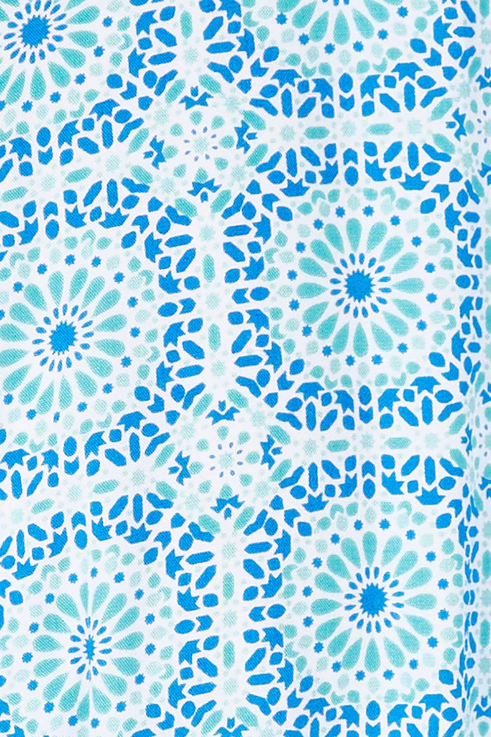 Product shot of the Zara Dress in colour Marine (Blue), detail