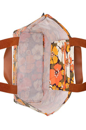 Product shot of the Shopper Tote Bag in colour Petuniapet, detail