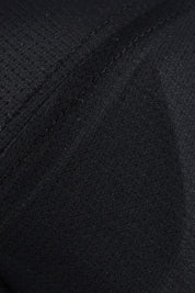 Product shot of the Runaway Cap - Black in colour Black, from the back