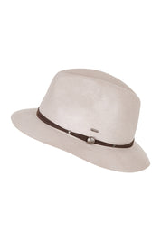 Product shot of the Matilda Mid Brim in colour Grey (Grey), from the front