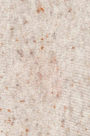 Product shot of the Whirlwind Jumper in colour Earth, detail