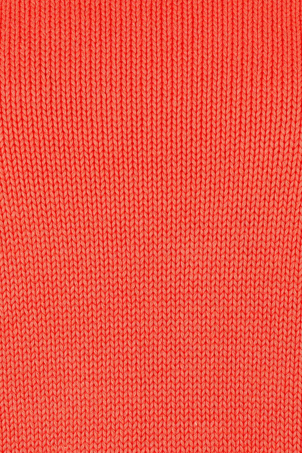 Product shot of the Cotton Mock Turtle in colour Persimmon, detail