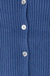 Ribbed Cotton Vest – Bluebell