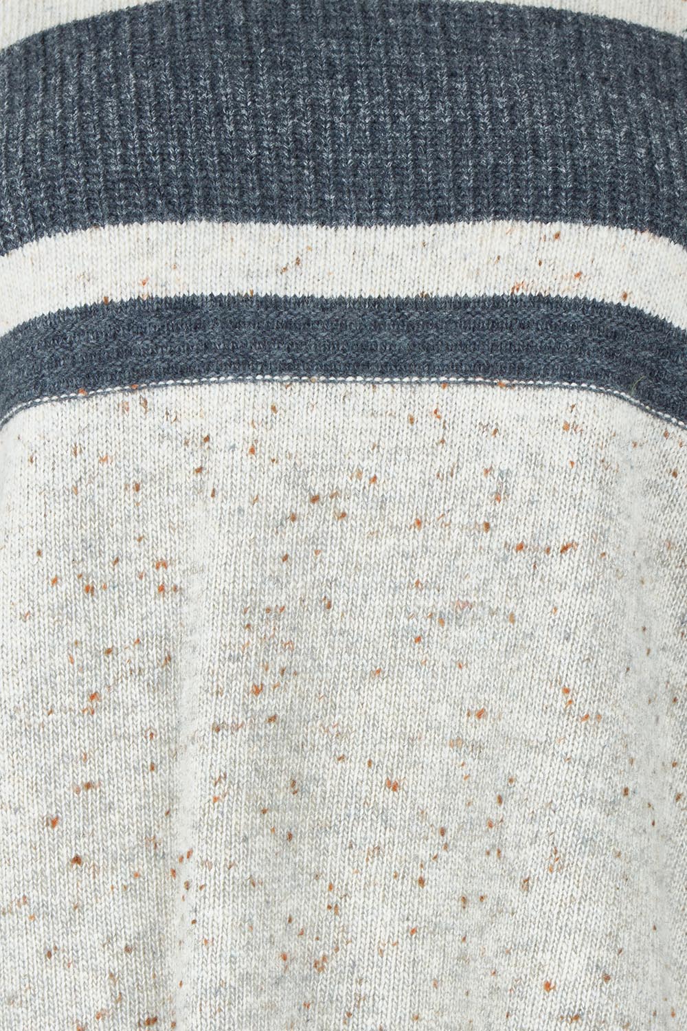 Texture Wool Blend Crew Knit - Natural