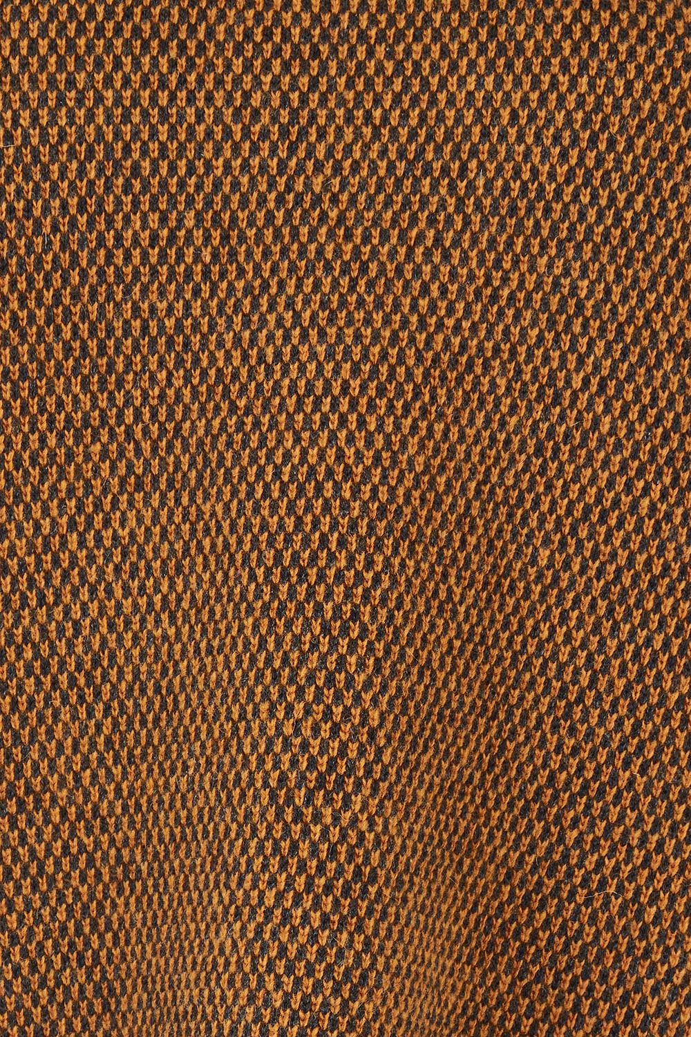 Pattern Wool Cotton Blend Vest – Toffee