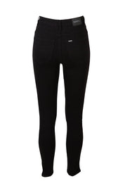 Product shot of the Hi Rider Jean in colour Exblack (Black), from the back