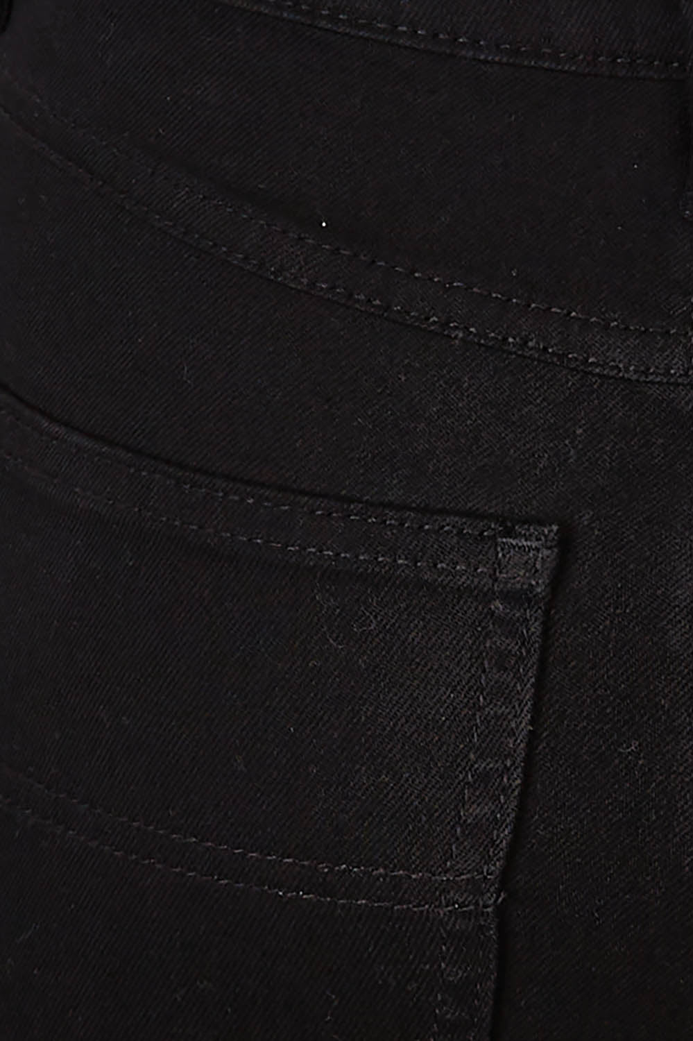 Product shot of the Hi Rider Jean in colour Exblack (Black), detail
