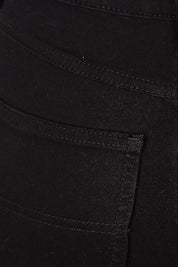 Product shot of the Hi Rider Jean in colour Exblack (Black), detail