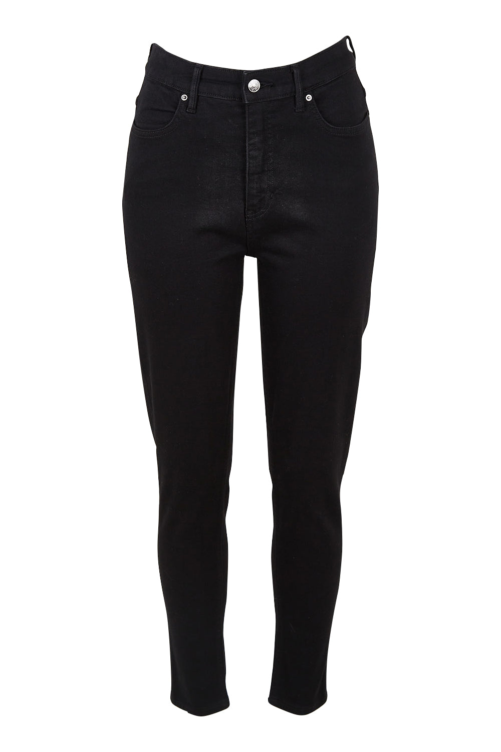 Product shot of the Hi Rider Curve in colour Deltablk (Black), from the front