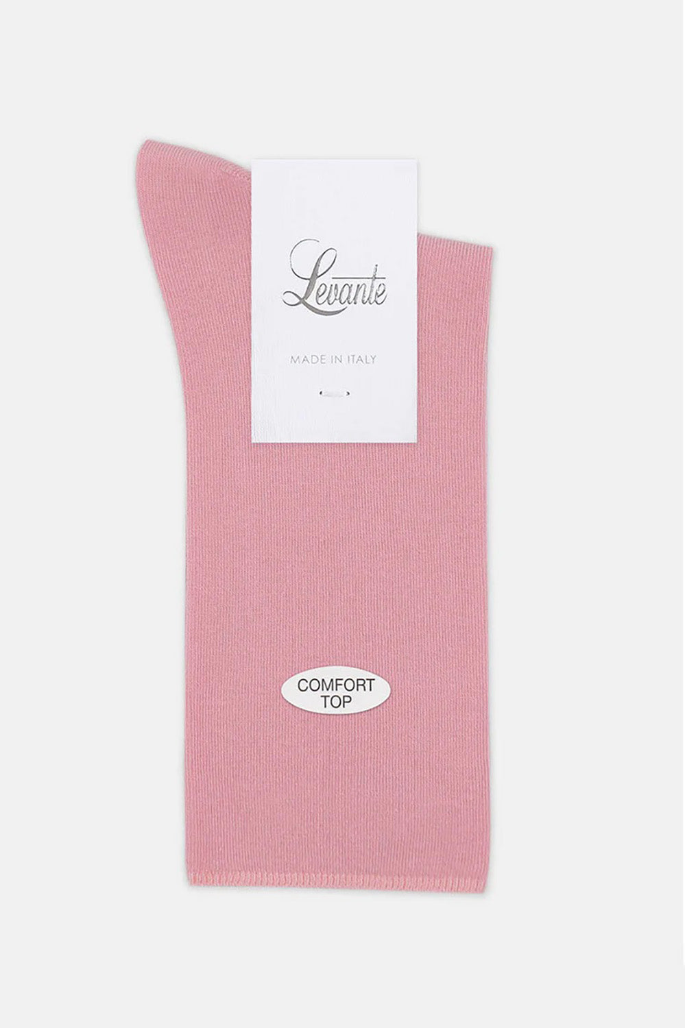 Product shot of the Comfort Top Sock in colour Rosewood (Pink), detail