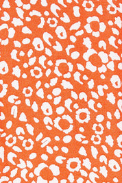 Product shot of the Causeway Dress in colour Softorang, detail
