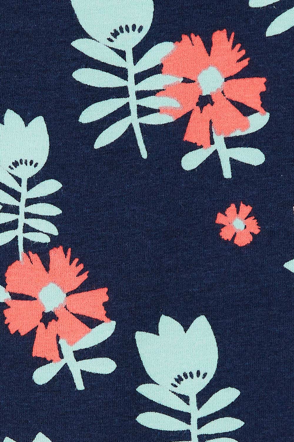 Product shot of the Rockpool Top in colour Navy (Blue), detail