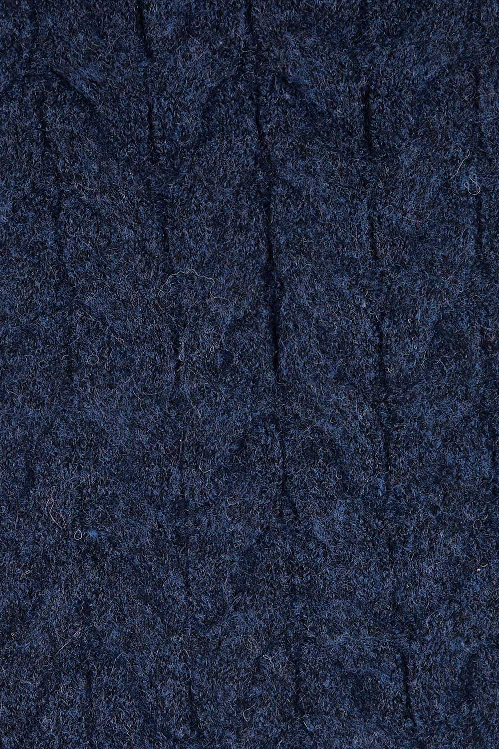 Product shot of the Ridgemont Cardi in colour Navy (Blue), detail