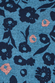 Product shot of the Abigail Top Cuckoo in colour Blue (Blue), detail
