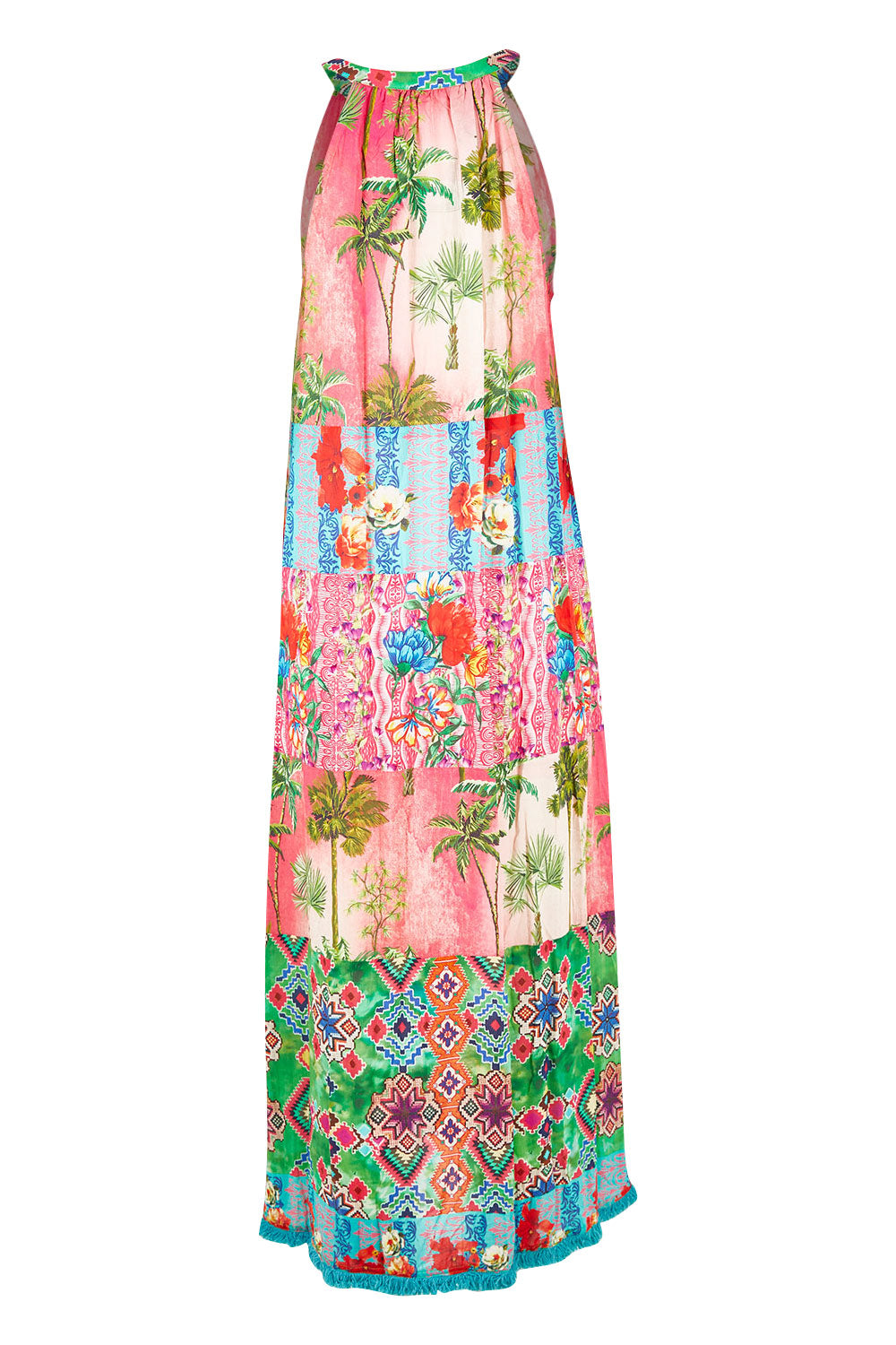 Product shot of the California Maxi in colour Sunset (Pink), from the back
