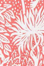 Product shot of the Tahiti Top in colour Red (Red), detail