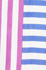 Product shot of the Torquay Dress in colour Print (Pink), detail