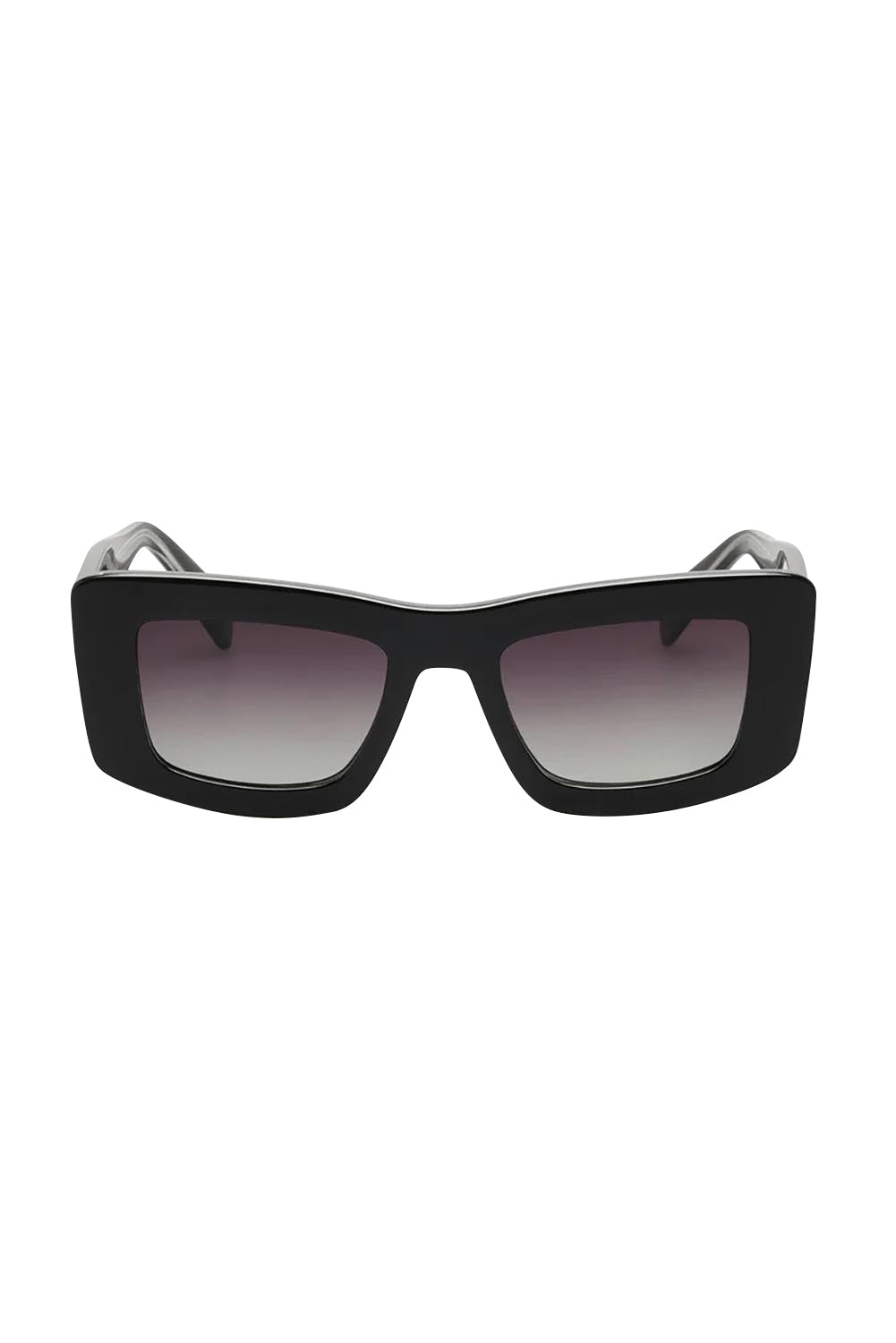 Product shot of the Bailey Sunglasses in colour Black (Black), from the front