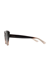 Product shot of the Eden Sunglasses in colour Ombrebrown, detail