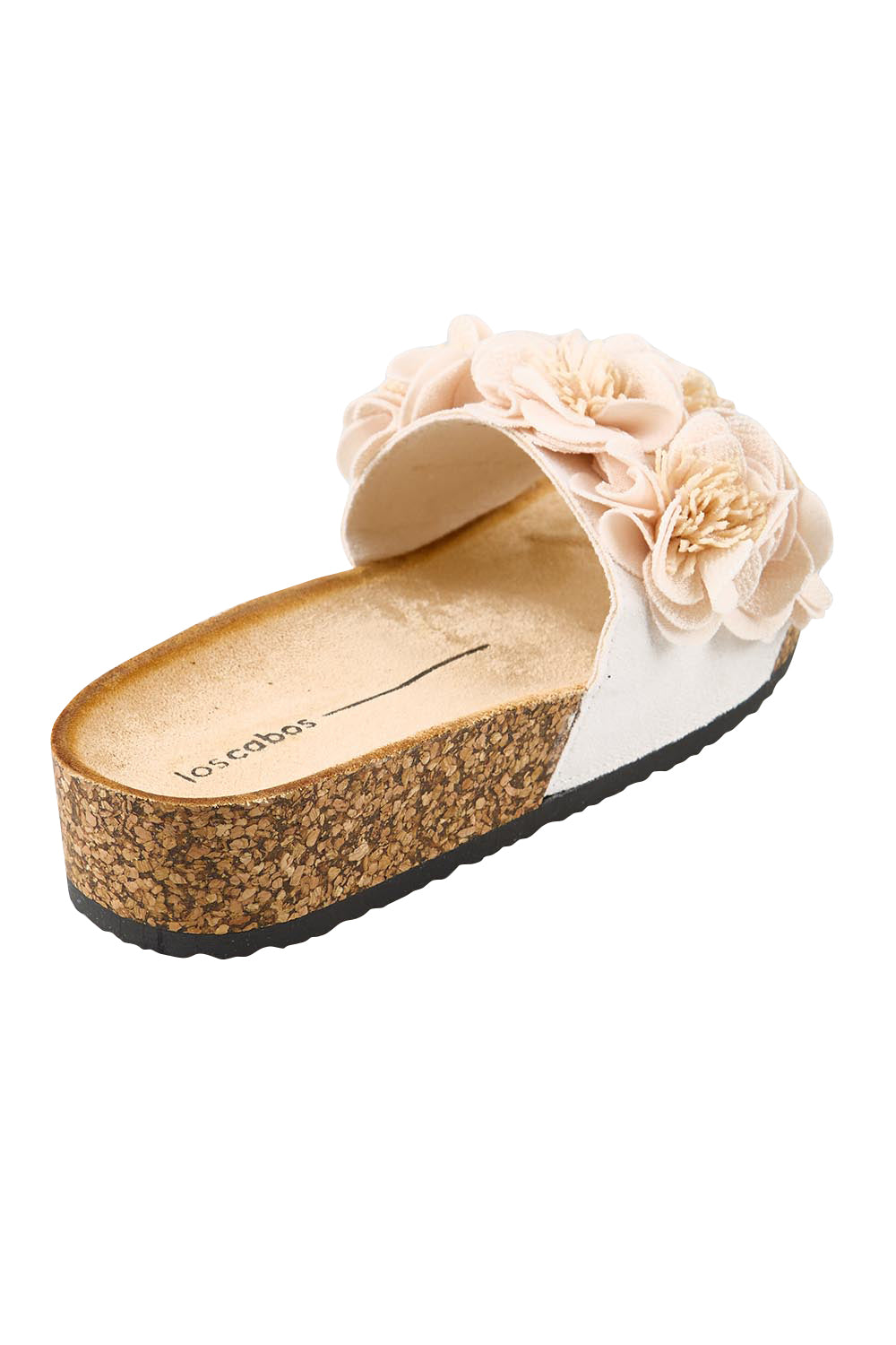 Product shot of the Corsage Slide - Natural in colour Natural, from the back