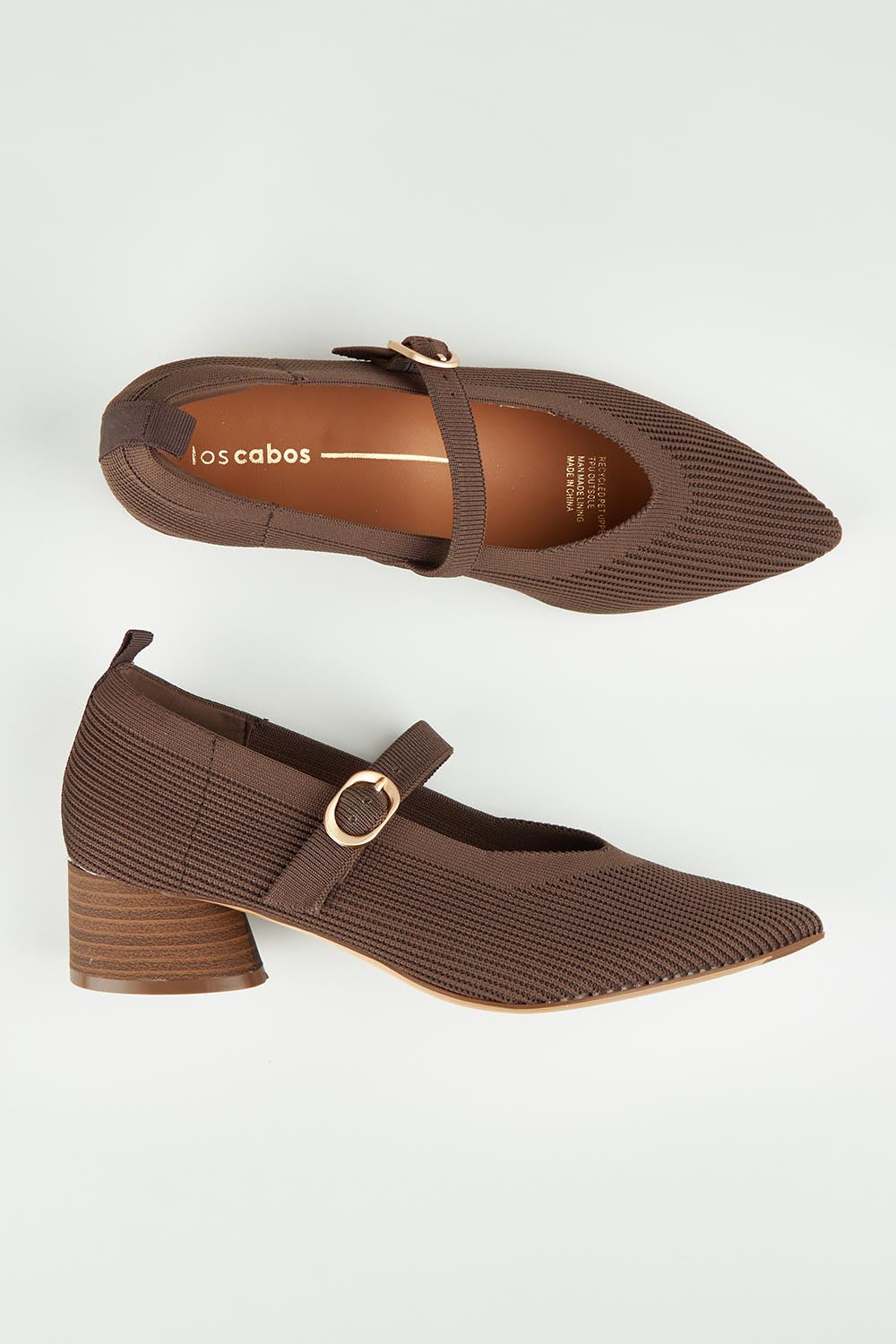 Hany Fly Knit Heel - Chocolate