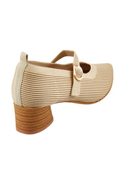 Hany Fly Knit Heel - Taupe