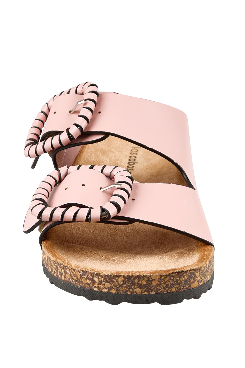Product shot of the Jirona Slide - Pink in colour Pink, showing detail