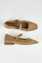 Landara Mary Jane Flat - Cinnamon