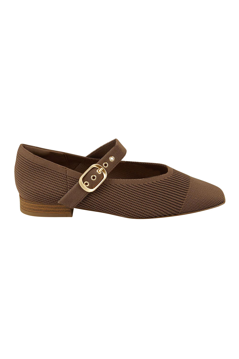 Lando Fly Knit Mary Jane - Cocoa