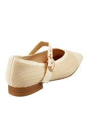 Lando Fly Knit Mary Jane - Cream