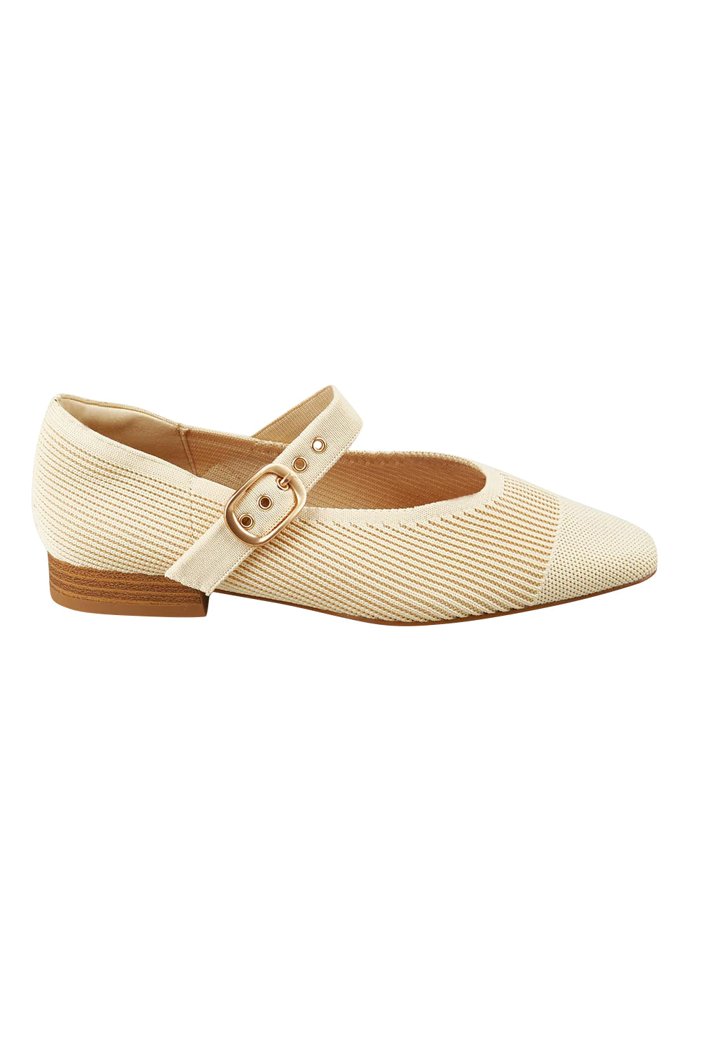 Lando Fly Knit Mary Jane - Cream
