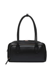 Product shot of the Paloma Shoulder Bag in colour Black (Black), from the front