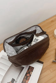 Albie Cosmetic Case – Chocolate
