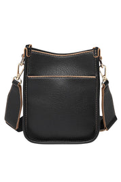 Product shot of the Parker Phone Crossbody Bag in colour Black (Black), from the back
