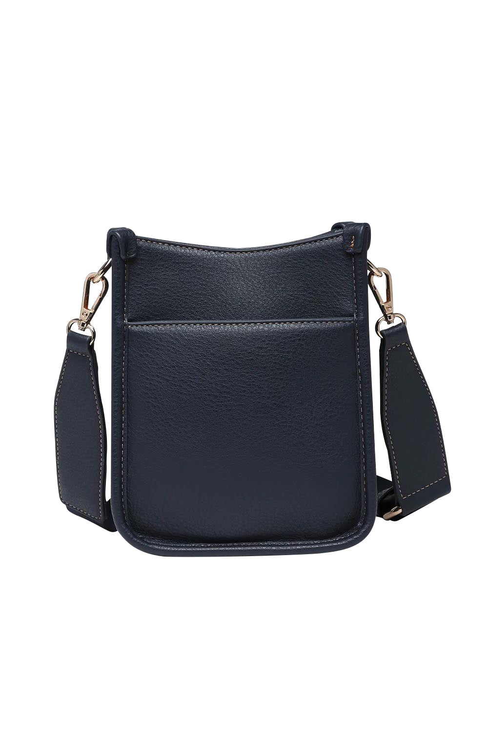 Product shot of the Parker Phone Crossbody Bag in colour Navy (Blue), from the back