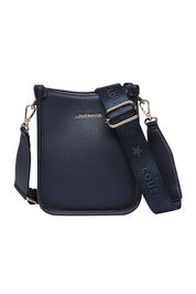 Product shot of the Parker Phone Crossbody Bag in colour Navy (Blue), from the front