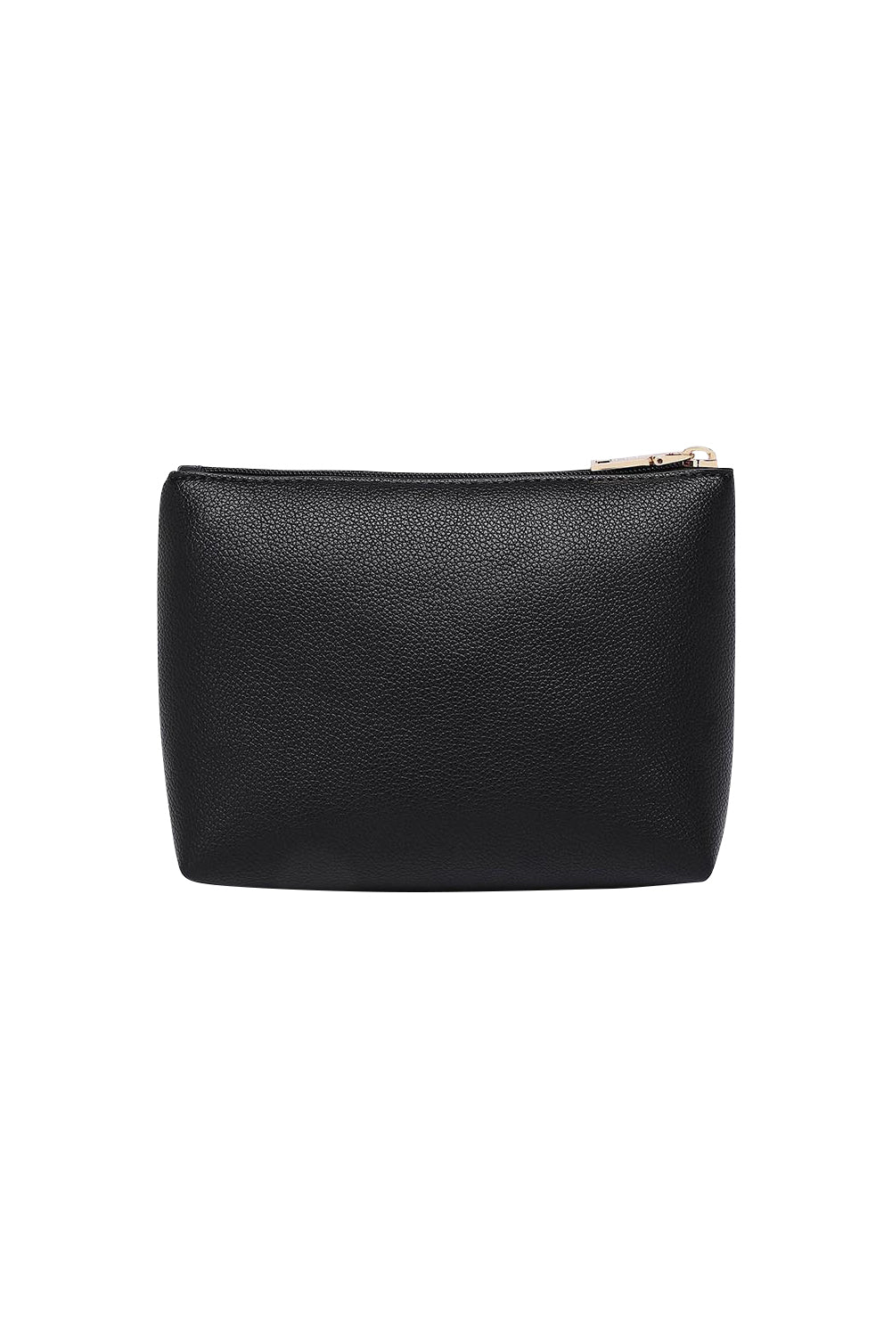 Product shot of The Everyday Pouch in colour Black (Black), from the back