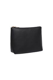 Product shot of The Everyday Pouch in colour Black (Black), detail