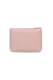 Product shot of The Everyday Pouch in colour Duskypink (Pink), from the back