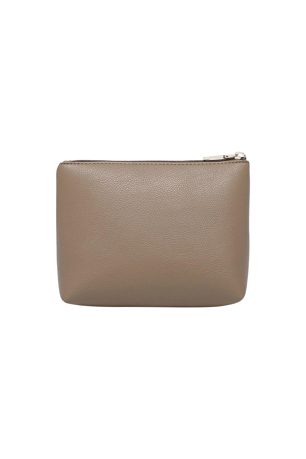 Product shot of The Everyday Pouch in colour Mocha, from the back