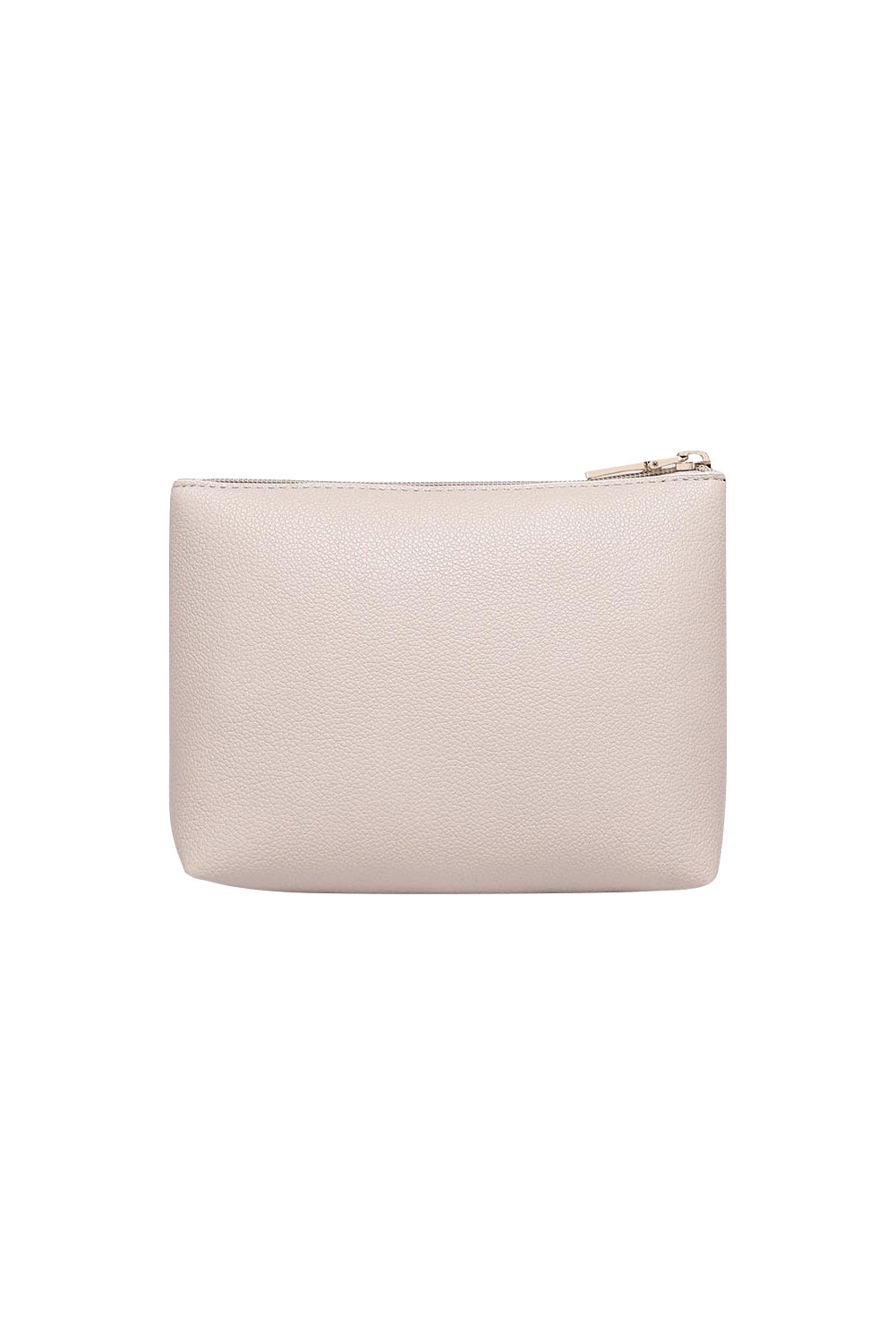 Product shot of The Everyday Pouch in colour Oat, from the back