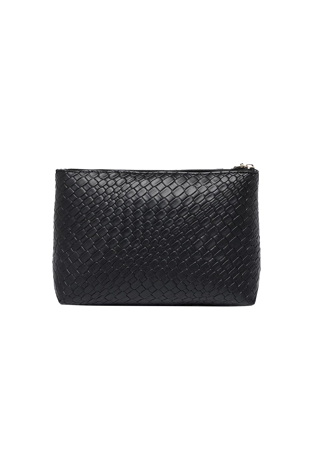 Product shot of the Carlo Pouch in colour Black (Black), from the back