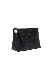 Product shot of the Carlo Pouch in colour Black (Black), detail
